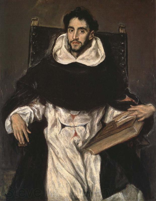 El Greco Fray Hortensio Felix Paravicino y Arteaga Norge oil painting art